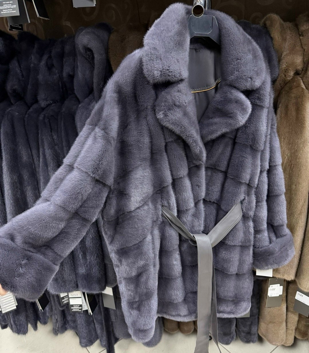 шубка из меха импортной плюшевой норки с английским воротником,норковая шуба,шуба,шуба из норки,норка шуба