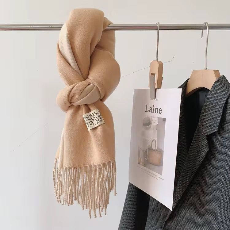 женские кашемировые шарфы,кашемировый шарф,шарфы для женщин,теплый зимний кашемировый шарф,шарф бежевый