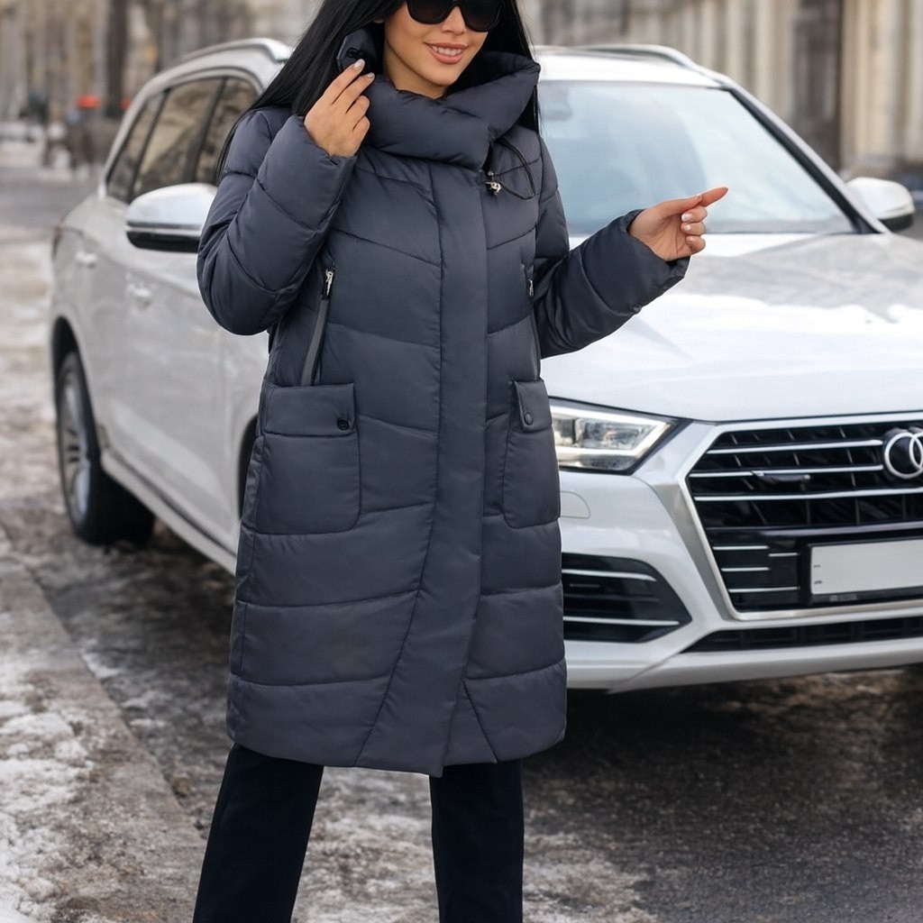 пуховик женский,стильные пуховики,пуховик бежевый,женская зимняя куртка,пуховик женский зимний длинный с капюшоном monomir