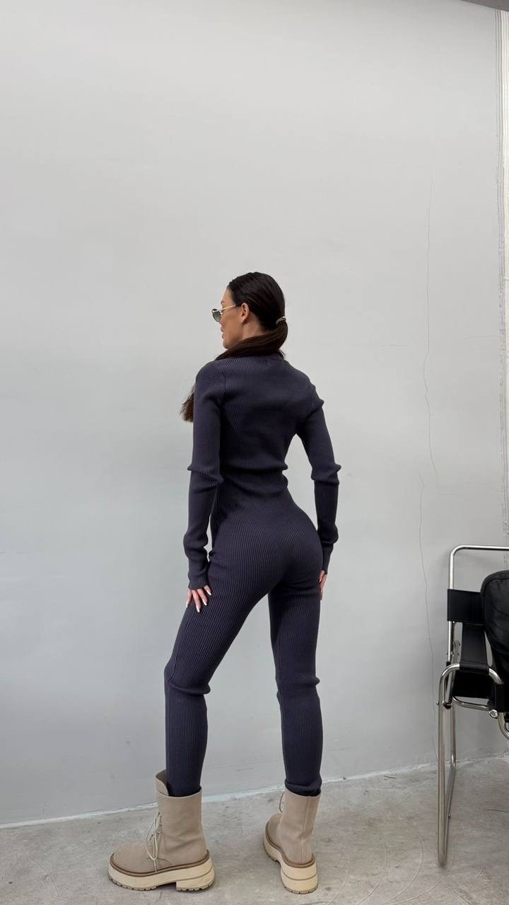 комбинезон женский,комбинезон женский в рубчик,трикотажный комбинезон,спортивный комбинезон,брючный комбинезон