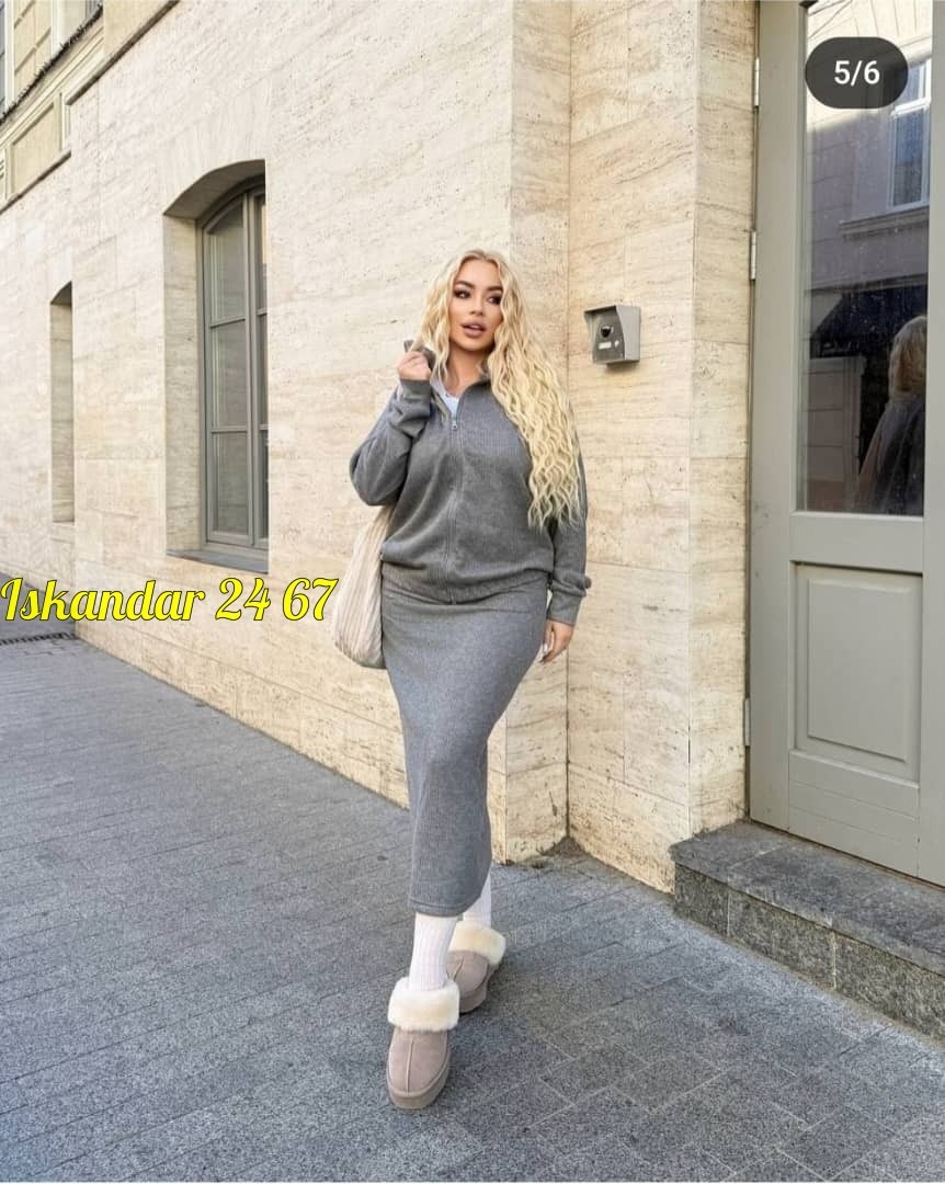 костюм женский двойка с юбкой,костюм с юбкой трикотажный теплый,костюм теплый с юбкой,юбка с кофтой,костюм двойка кофта лапша с воротником и юбка