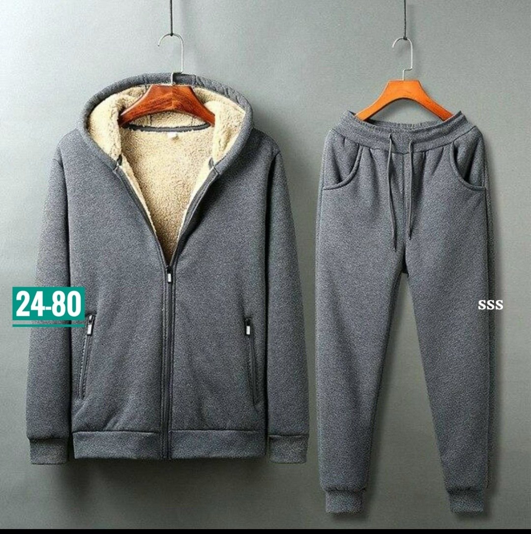 мужской утепленный флисовый спортивный костюм,теплый спортивный костюм,мужской кашемировый комплект из 2 предметов толстовка с капюшоном и штаны зима 2025,мужской зимний костюм из овечьего кашемира,му