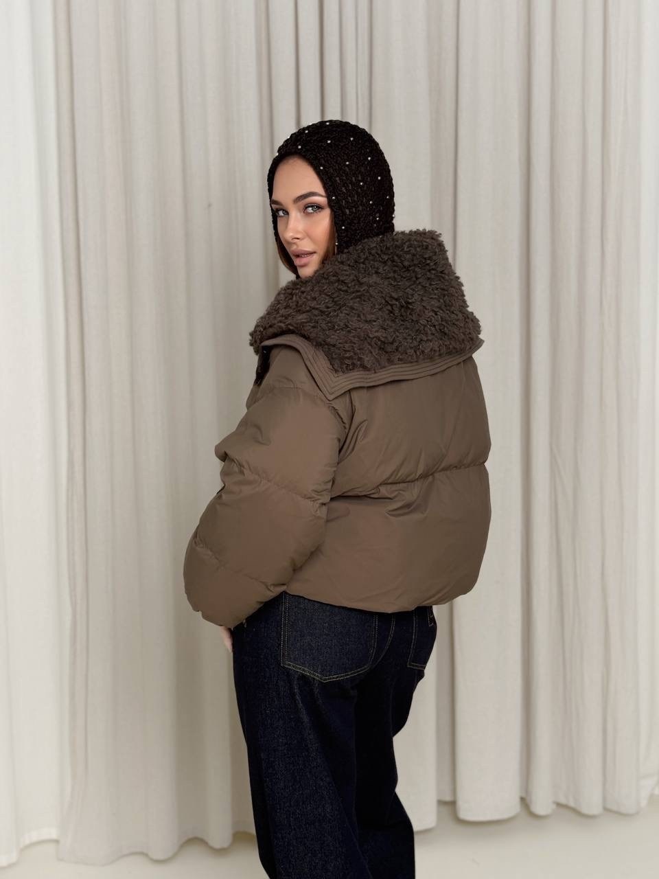 куртка пуховик,куртка женская,куртка коричневая,женские пуховики,куртка