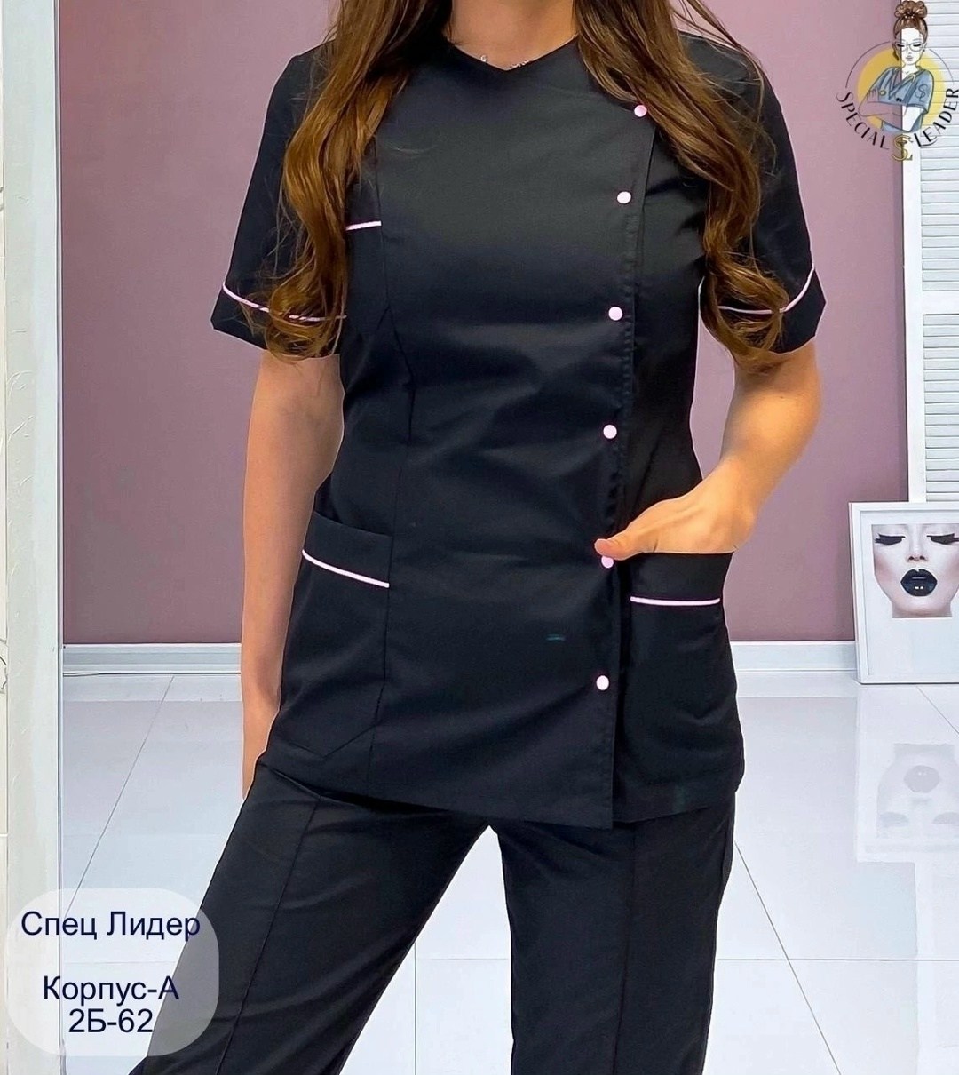 костюм медицинский женский,медицинские костюмы,костюм медицинский женский рабочий,медицинский костюм черный,стильный медицинский костюм