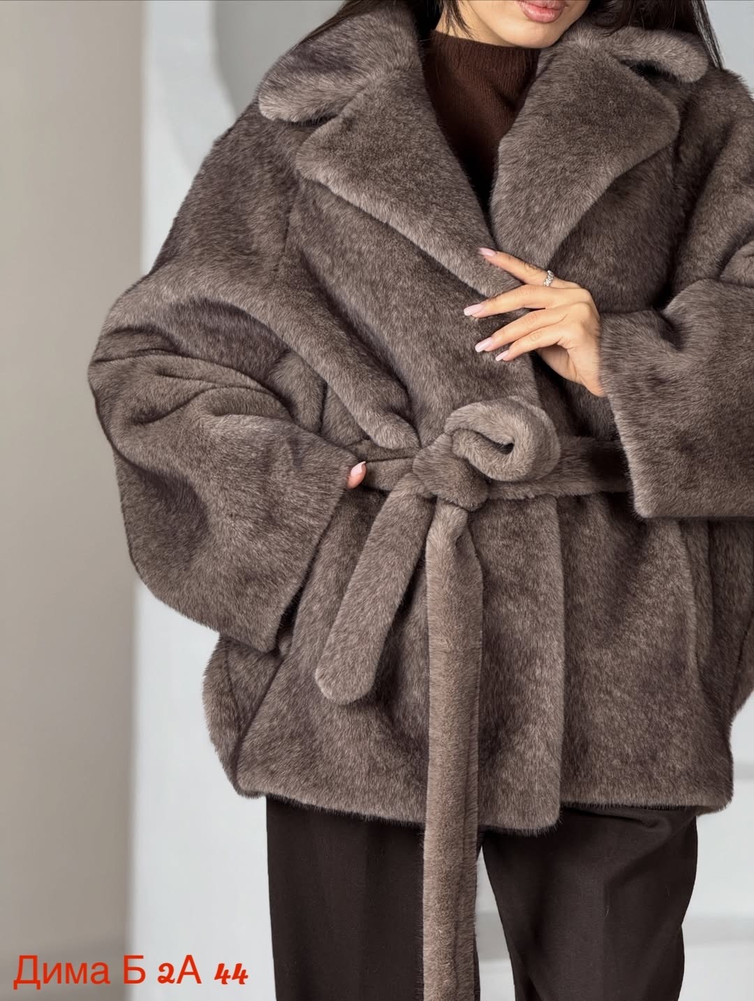 шуба из эко меха с английским воротником 27715 (серый),шуба из эко меха с английским воротником,шуба из эко меха с английским воротником модель № 27715,шуба норковая летучая мышь в натуральном цвете,ж