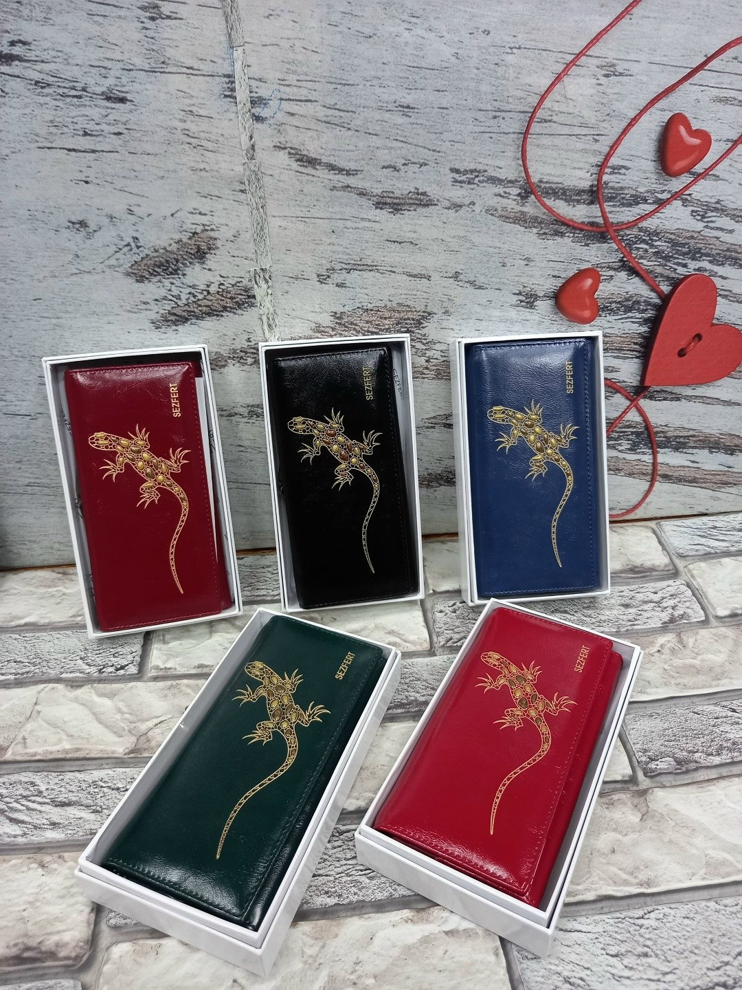 женский кошелек sezfert,женский кошелек из натуральной кожи,кошелек женский sezfert 1012 красный,женские кошельки,кошелек sezfert натуральная кожа 9x19x2