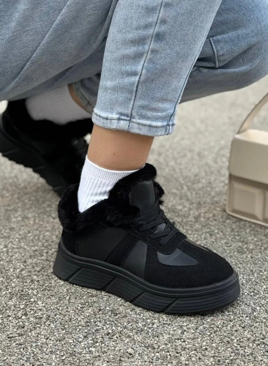 ,кроссовки зимние женские,угги с мехом короткие на шнуровке,женская ,женские кроссовки