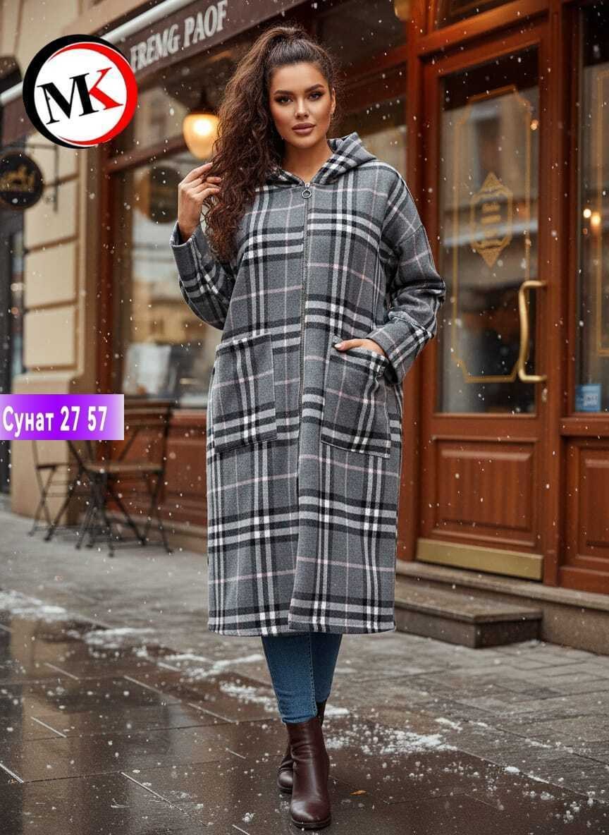 пальто в клетку,стильное пальто,женское пальто,пальто оверсайз,пальто летнее