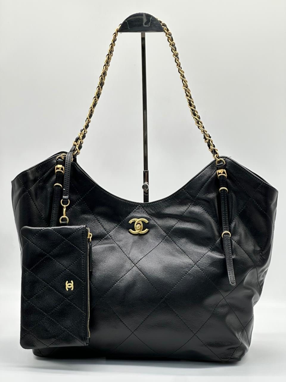 сумка chanel,сумка шанель,chanel сумка женская,женская черная кожаная сумка chanel shopping bag,сумка шанель большая