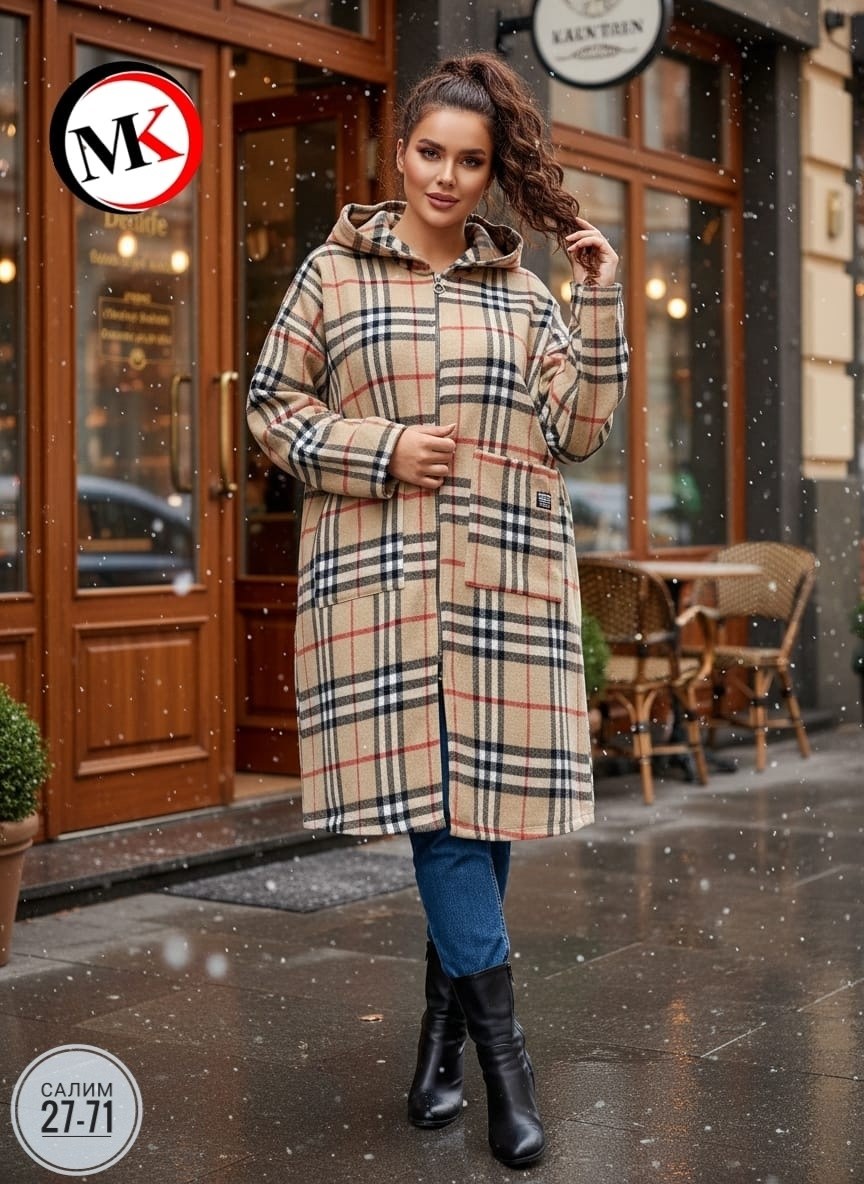 пальто в клетку,модное пальто,стильное пальто,женское пальто,пальто