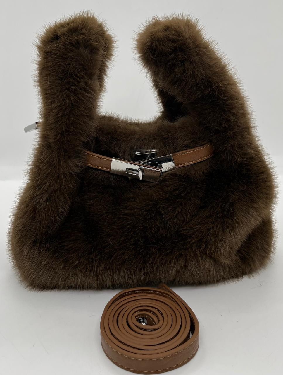 сумка меховая,женская меховая сумка,сумка с мехом через плечо,меховая сумочка,плюшевая сумка