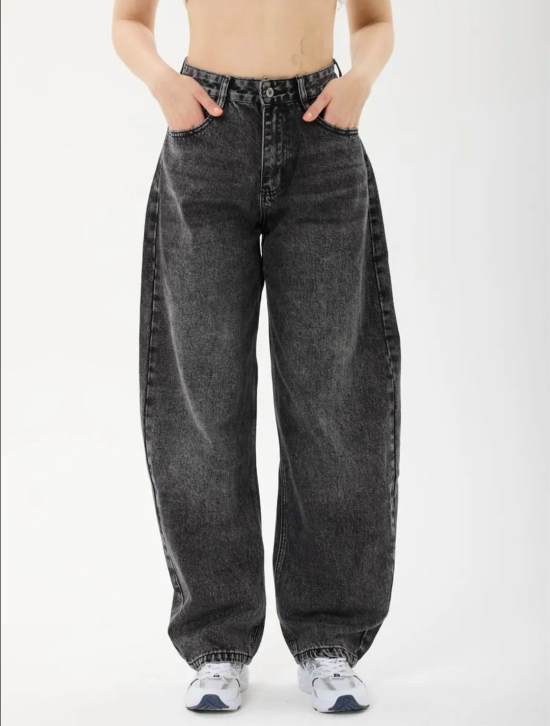 широкие джинсы,джинсы культура oversize "baggy" dark grey,джинсы черные широкие,джинсы багги женские широкие,джинсы багги с высокой посадкой minan style