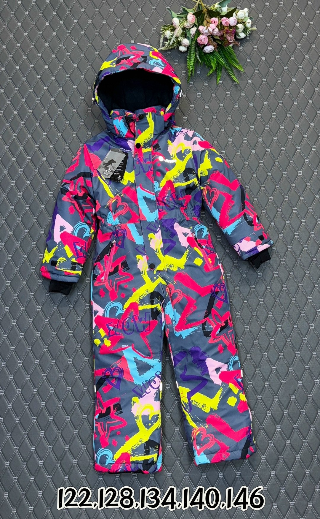 зимний комбинезон для девочек,зимний комбинезон для,зимний комбинезон мембранный для детей q&t kisd,теплый зимний комбинезон,детский зимний комбинезон