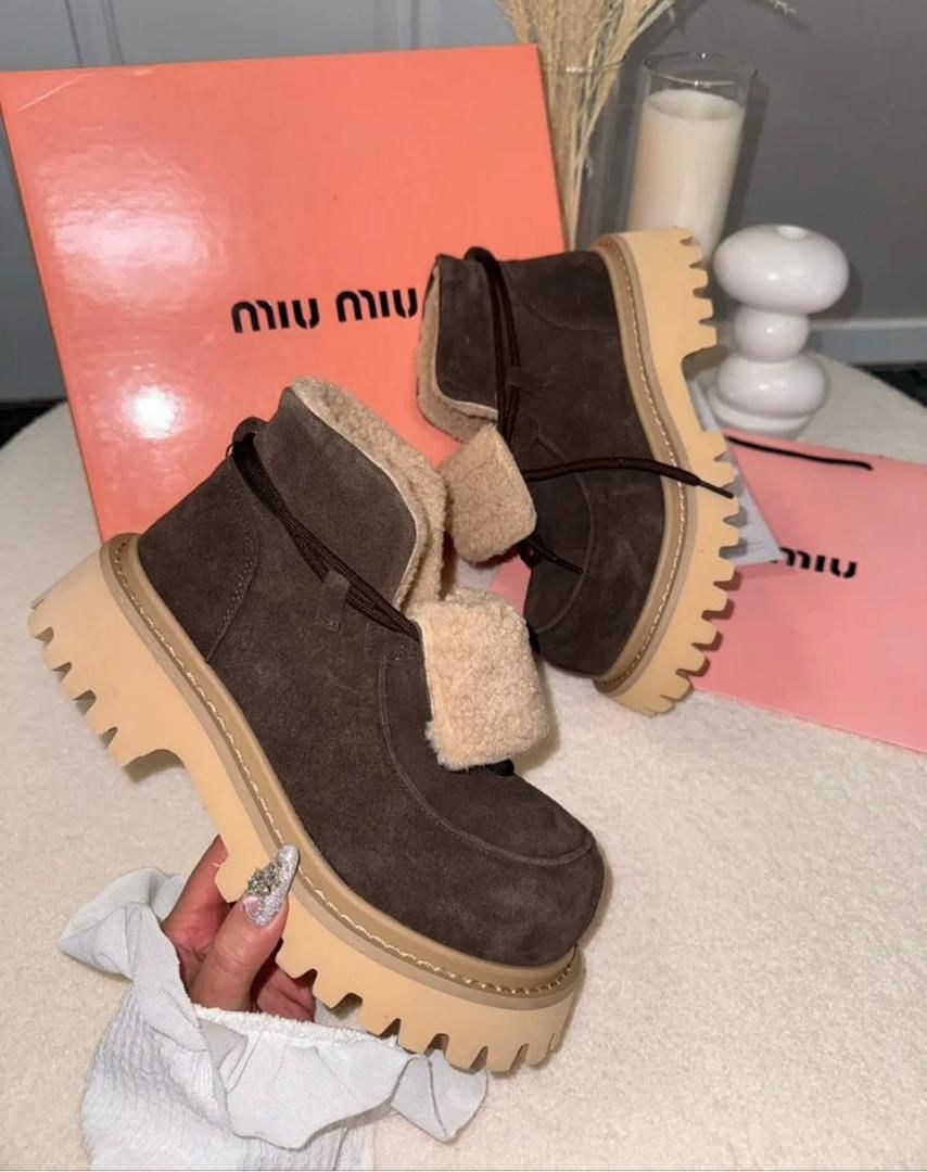 ,угги женские sopra footwear 2206 бежевые 41 eu,стильные угги,зимние угги на платформе,угги женские