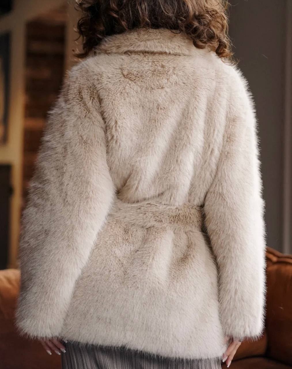 женская шуба,шуба искусственная укороченная с длинным ворсом bynati,шубка из искусственного меха,шуба,шубка