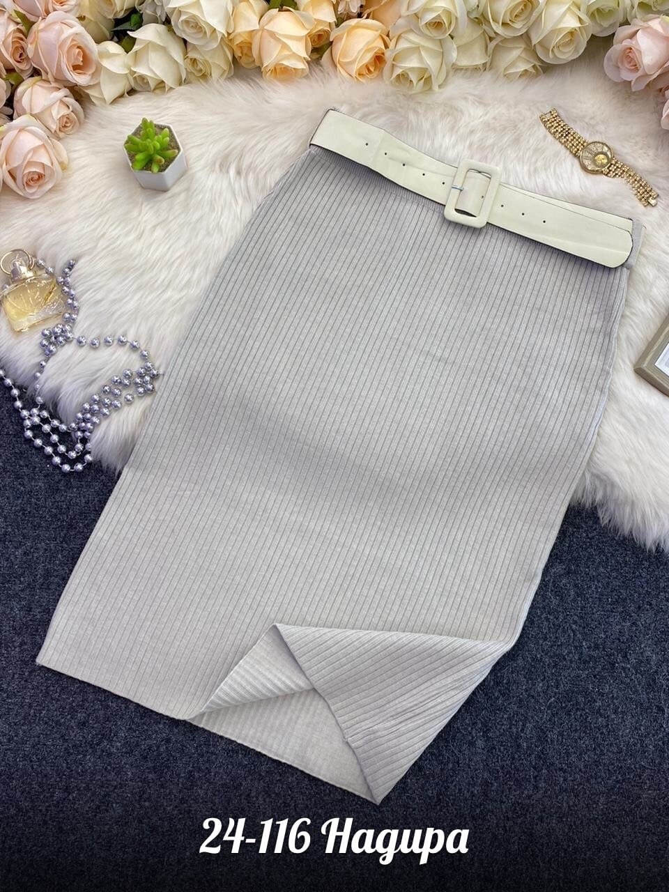 женская трикотажная юбка средней длины,трикотажная юбка,прямая юбка,юбка лапша,женская юбка