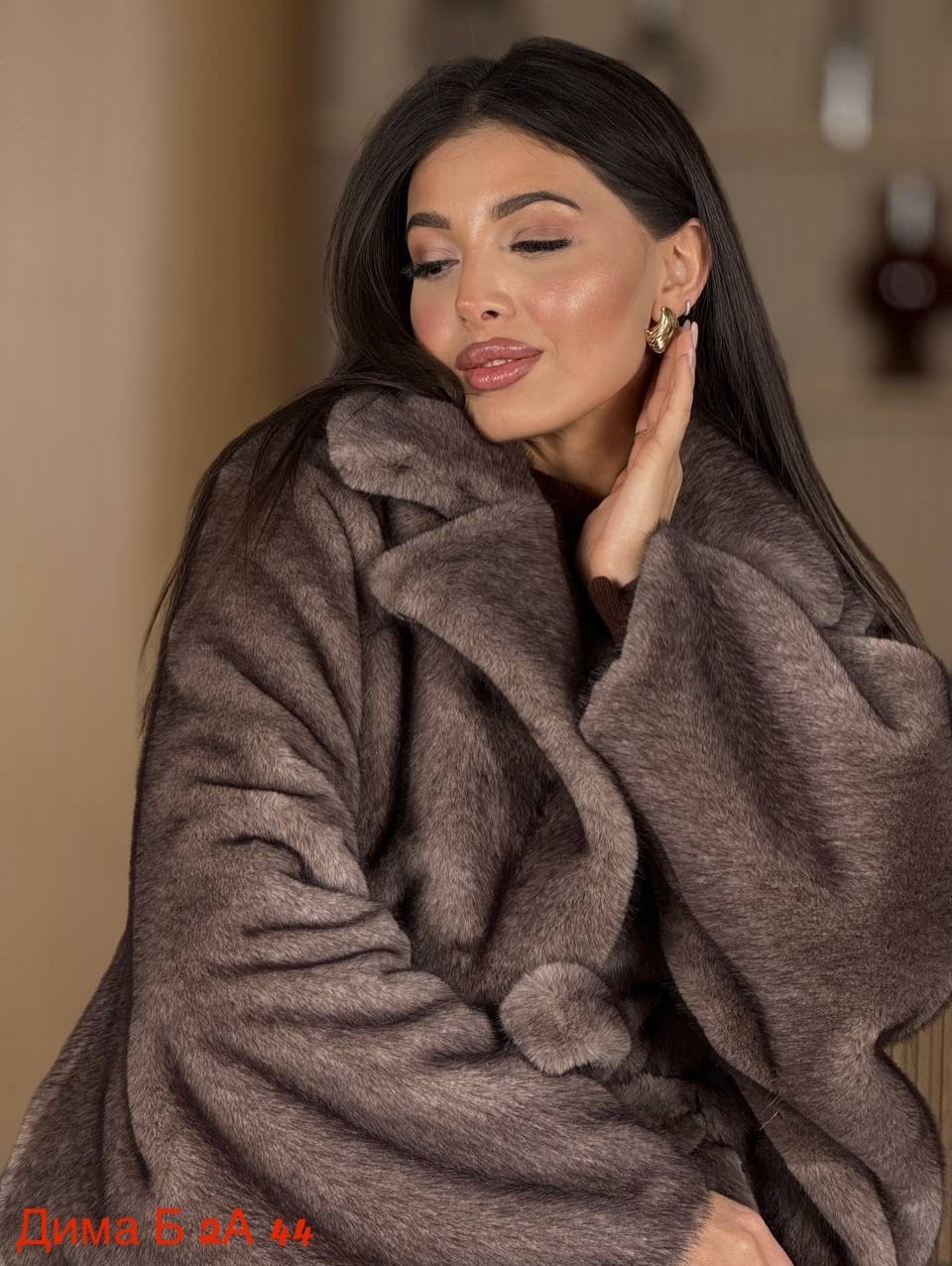 шуба из эко меха с английским воротником 27715 (серый),шуба из эко меха с английским воротником,шуба из эко меха с английским воротником модель № 27715,шуба норковая летучая мышь в натуральном цвете,ж