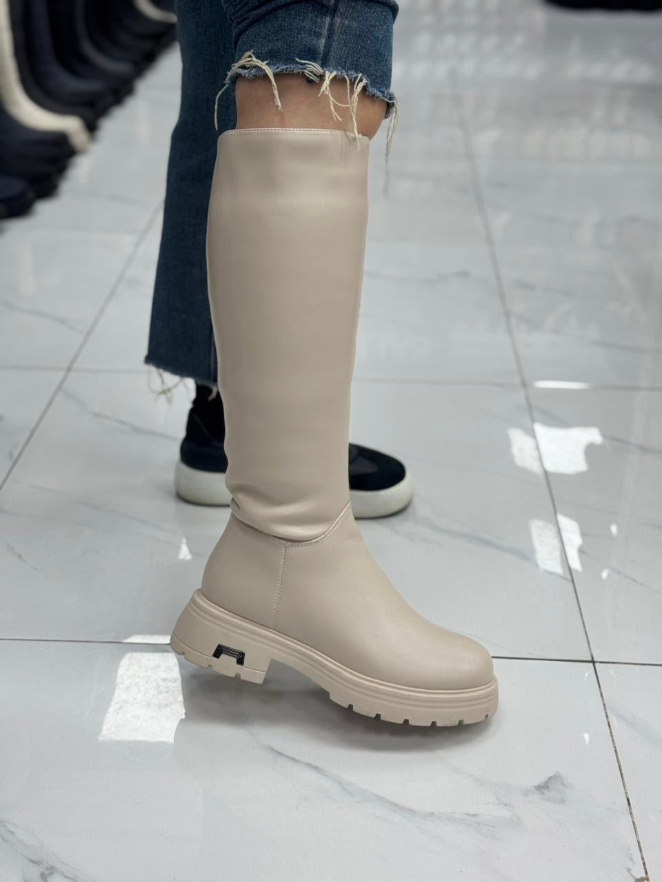 сапоги,женские сапоги,сапоги женские зимние,сапоги зимние,сапоги труба демисезонные на каблуке grossa 252186905