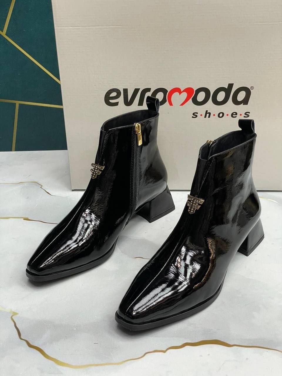 ,ботильоны женские,женские ботильоны из лакированной кожи, женская,респект полусапожки женские