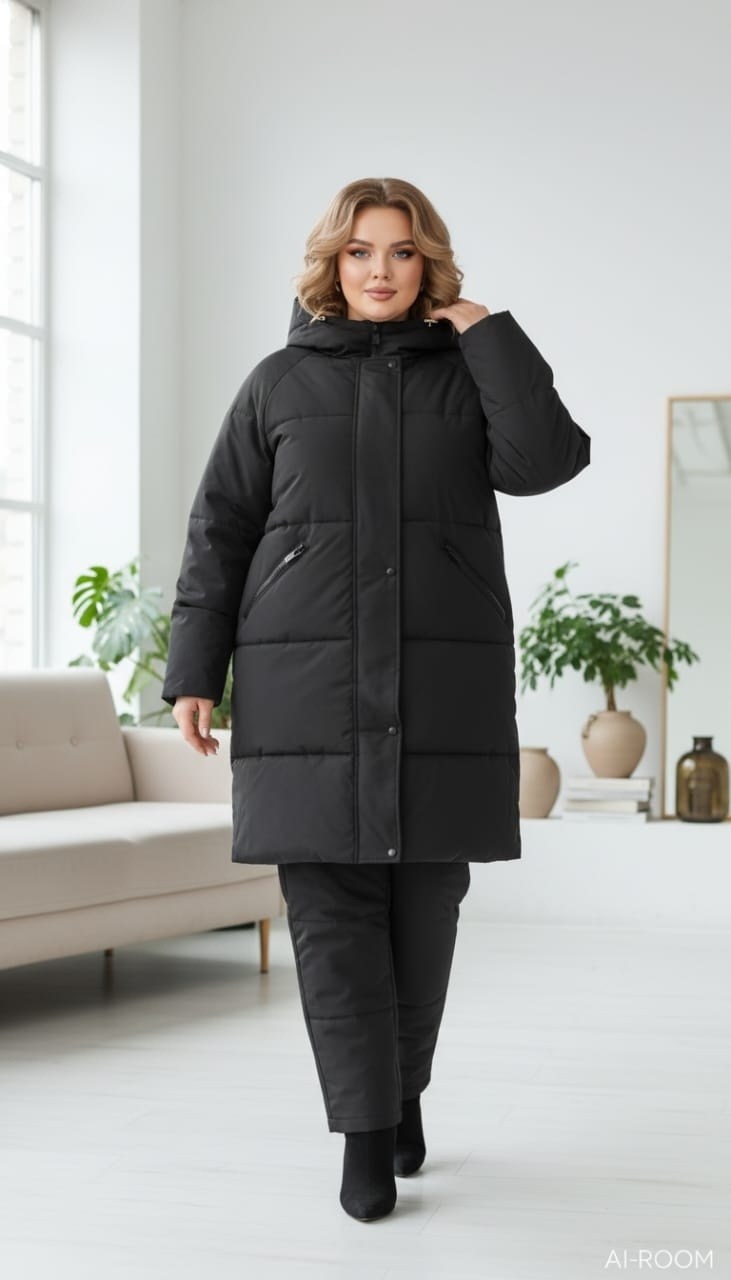зимняя куртка женская,удлиненная зимняя куртка,зимняя куртка,женская куртка утепленная,женская куртка