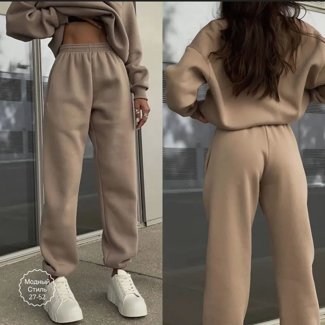 женский спортивный костюм из двух предметов,женский спортивный костюм,пудровые спортивные штаны,толстовка с длинным рукавом и брюки,спортивный костюм на флисе женский