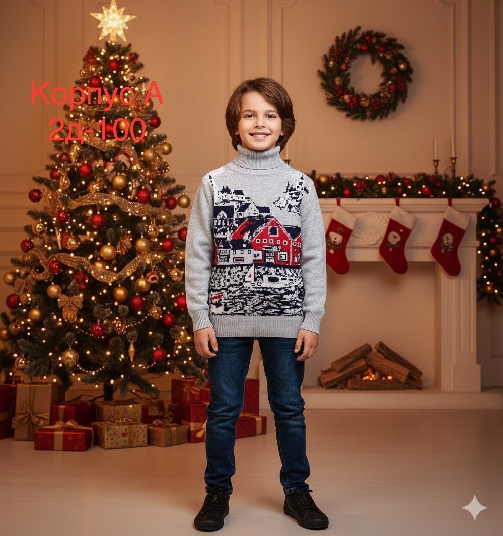 свитер для мальчиков,детский джемпер,детский свитер,свитер новогодний,теплый джемпер