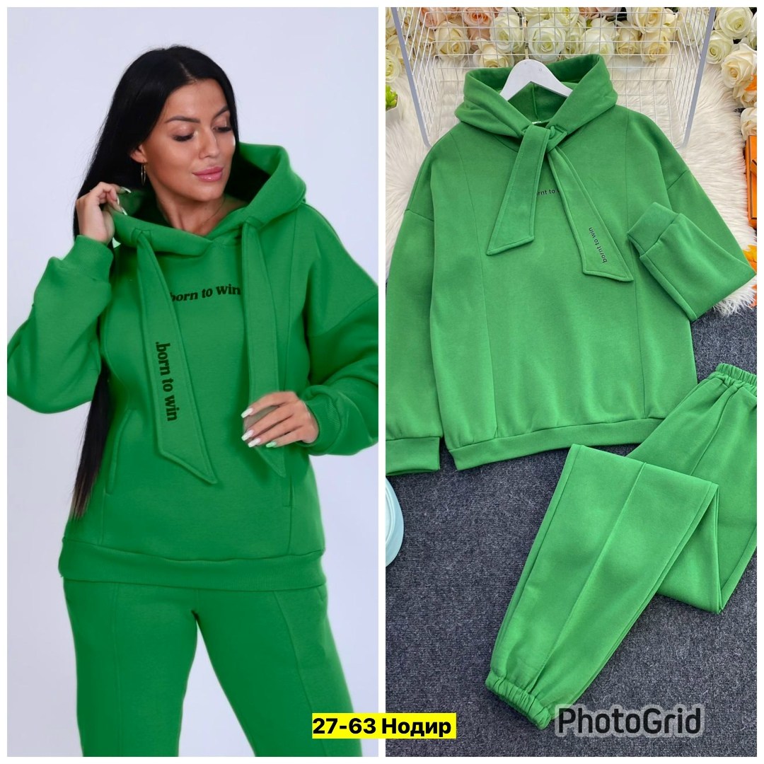 костюм женский с капюшоном,костюм женский на флисе,костюм женский с начесом,костюм женский на флисе толстовка и штаны арт. 1521998,костюм на флисе