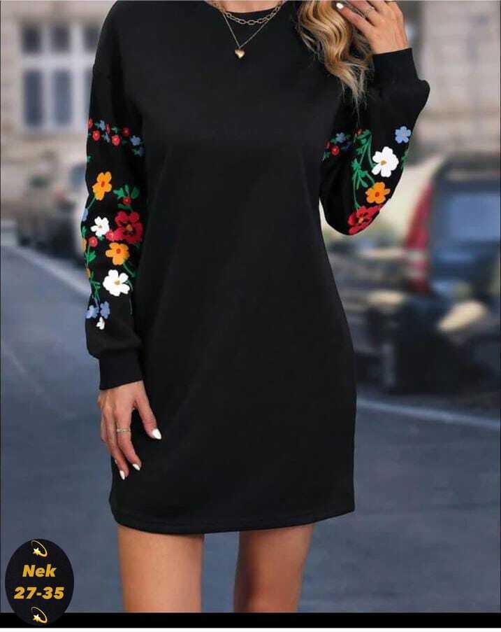 платье с вышитыми рукавами,платье ткань трикотаж,трикотажные женские платья,платье для женщин,платье