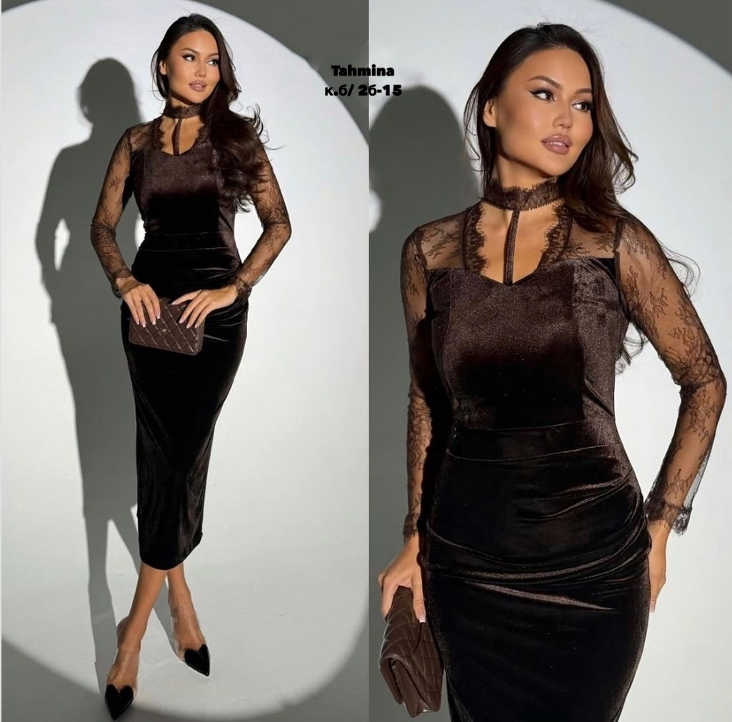 велюровое платье с гипюром,платье с гипюром,женское платье из гипюра,платье,платье вечернее