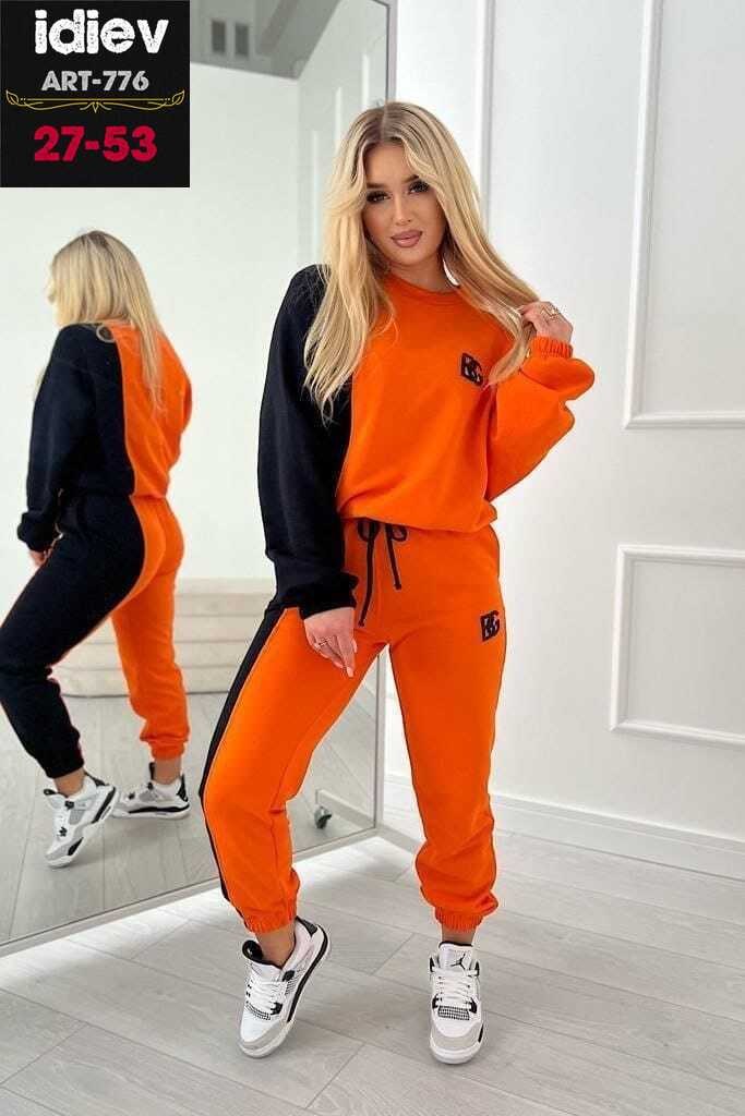 спортивные костюмы,женские спортивные костюмы,оранжевый спортивный костюм,cпортивный костюм женский на флисе,оранжевый костюм