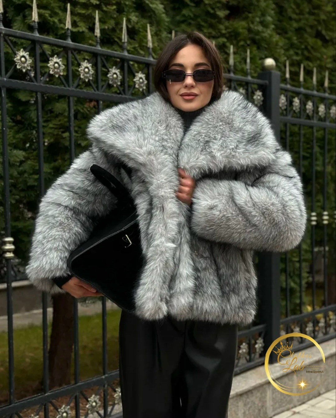 женская шуба,искусственная шуба зимняя из экомеха vera yakimova,tuularose зимняя модная пушистая шуба с градиентом,шубка из искусственного меха,шуба искусственная