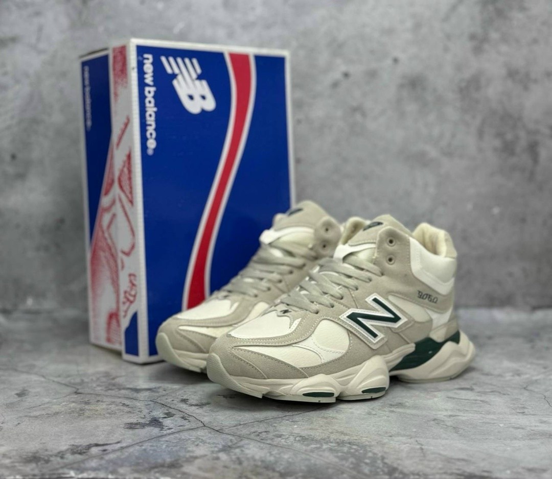 кроссовки new balance 9060,зимние кроссовки new balance 9060 high цвет серый,кроссовки new balance,зимние кроссовки new balance 9060 high,кроссовки нью беланс 9060