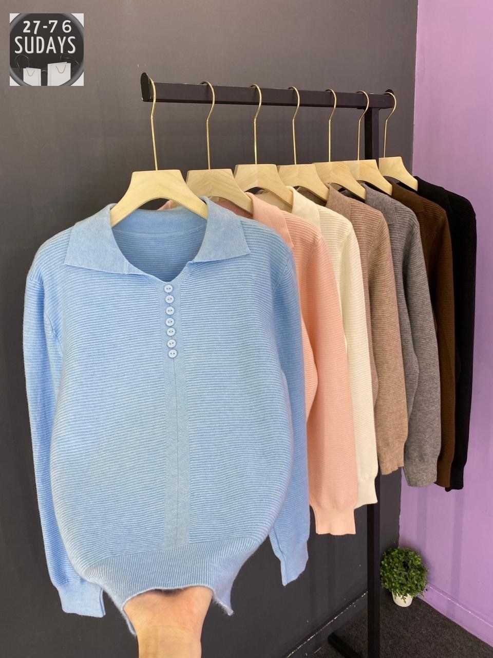 кофта женская,свитера женские,свитер с воротником,женские джемпера,кофта лапша