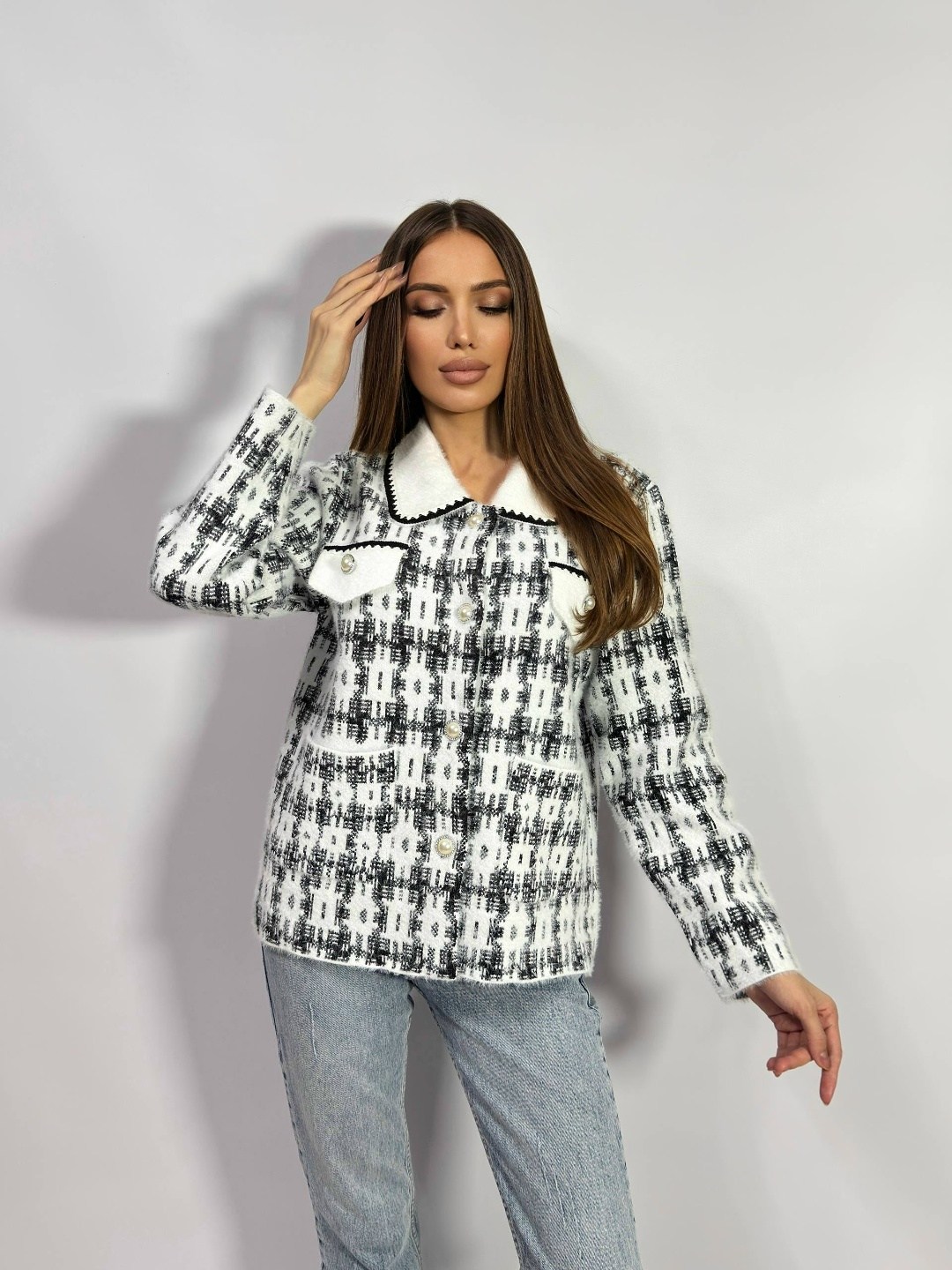 твидовый жакет,жакет,жакет женские,жакет твидовый укороченный,кофта кардиган