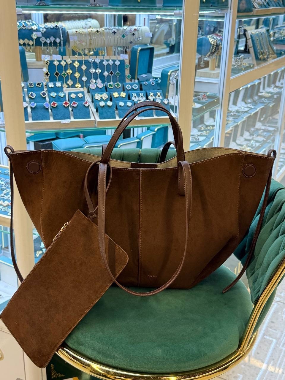 замшевая сумка,женская замшевая сумка,сумка-шоппер из натуральной замши,сумка замшевая женская шоппер polene,сумка шоппер бордовая