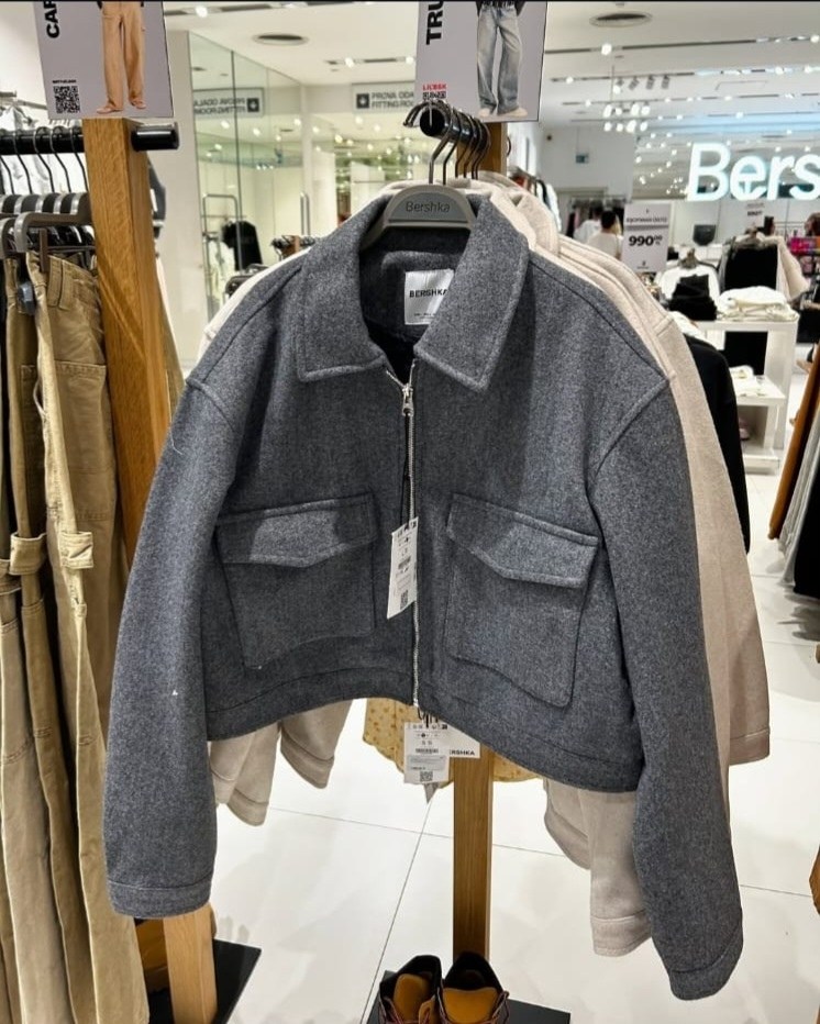 повседневная куртка,укороченная куртка букле zara,куртка модная,куртка теплая,куртка