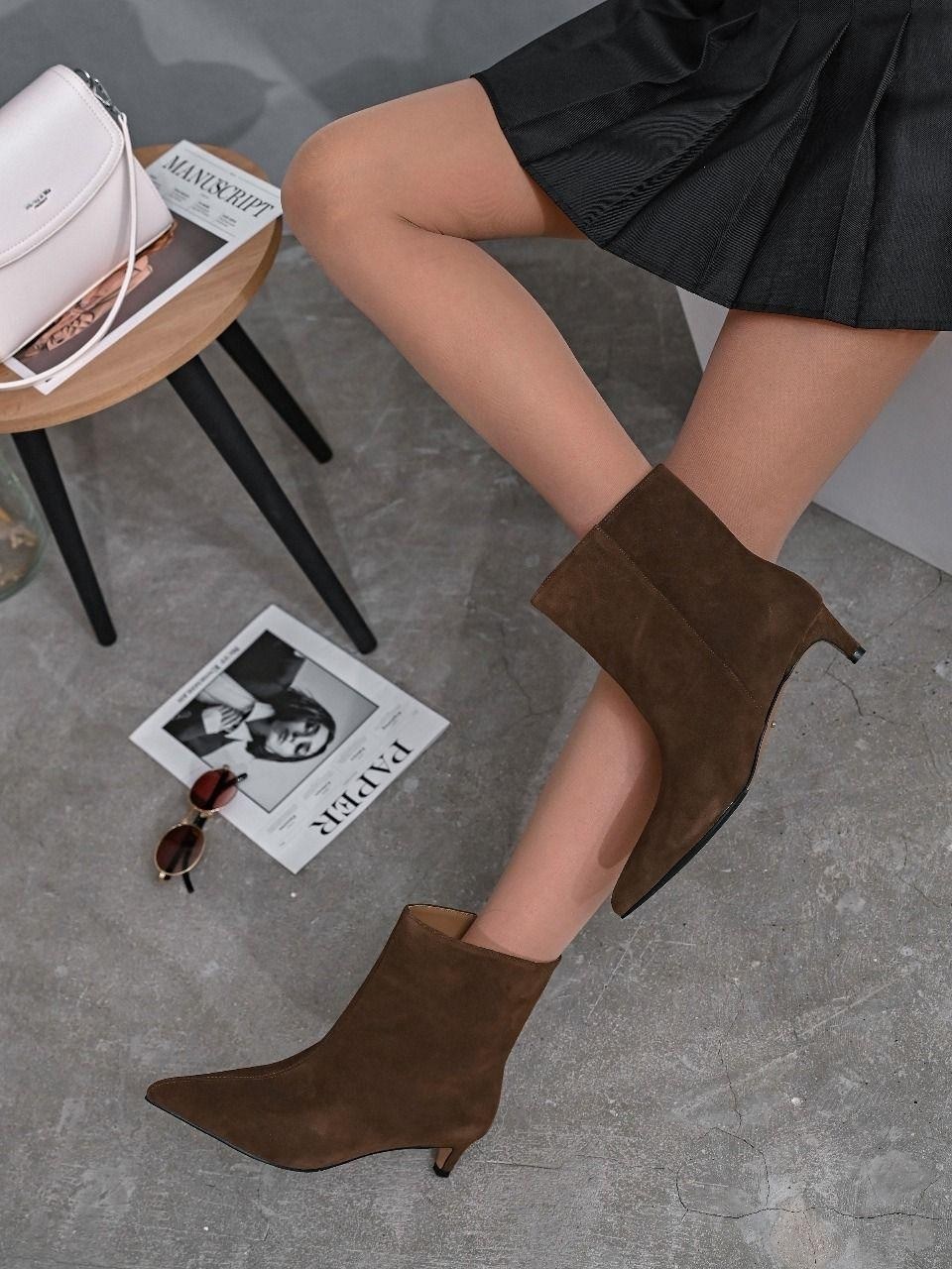 женские ботильоны с острым носком,женские ботильоны,замшевые женские ботильоны с острым носком на,ботильоны модные,замшевые ботильоны
