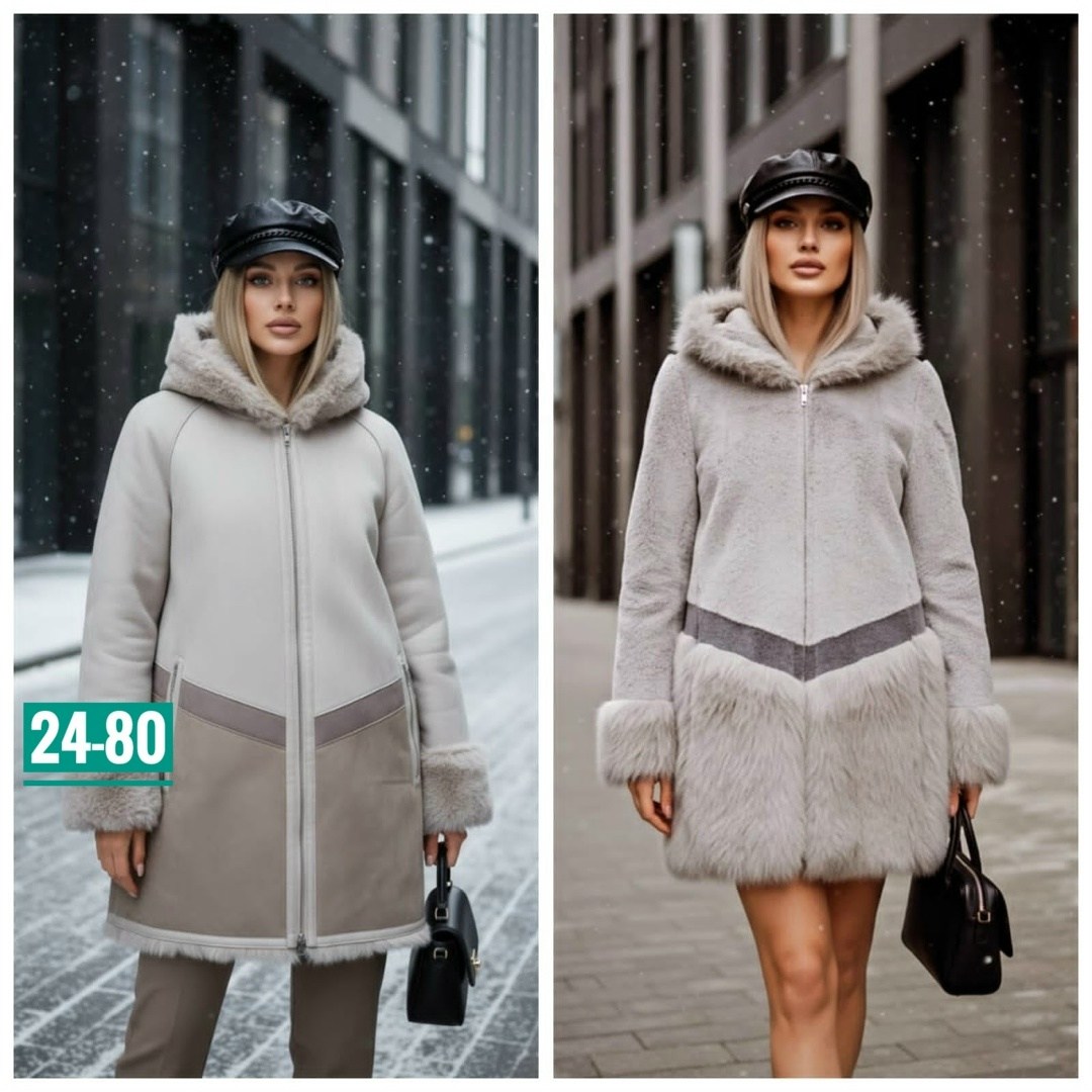 дубленка зимняя двусторонняя искусственная ice collection,дубленка женская,дубленка двусторонняя,зимняя дубленка двухсторонняя almita 271842965,дублёнка женское зимнее двустороннее стиле и теплым капю