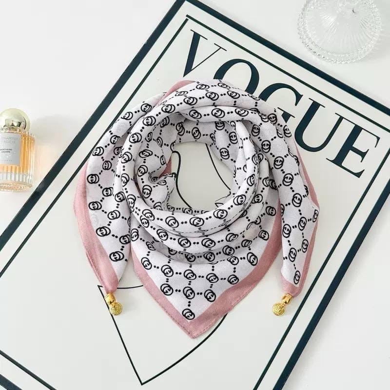 женский шелковый шарф с принтом,шарф женские,шелковый шарф,платки на шею,платки и шарфы