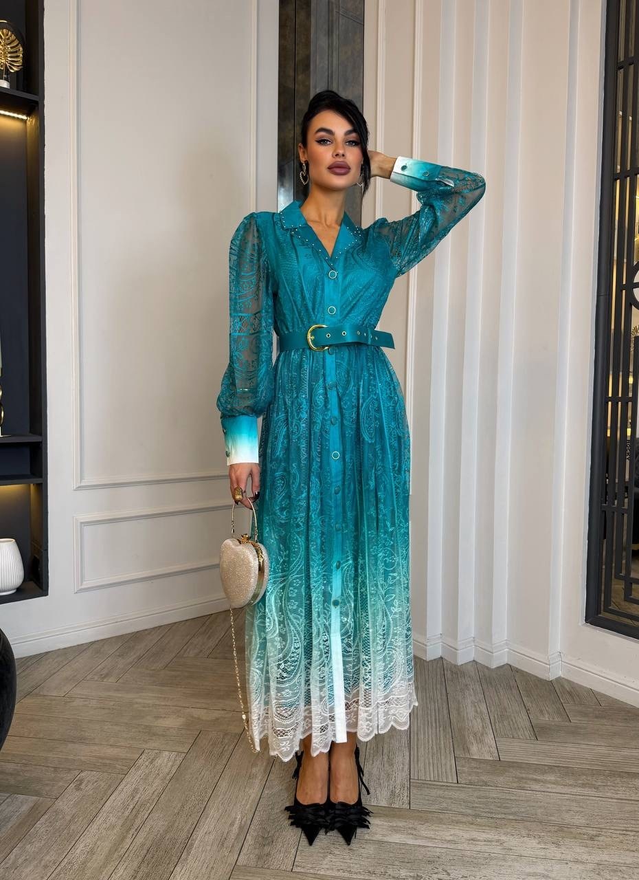 платье,модное платье,стильные платья,шифоновое платье,голубое платье