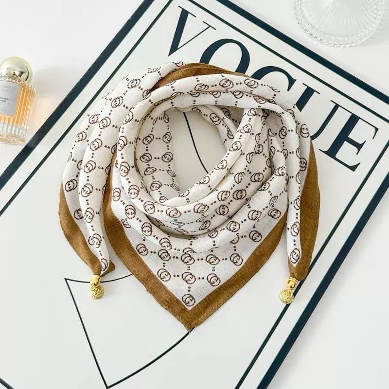 женский шелковый шарф с принтом,шарф женские,шелковый шарф,платки на шею,платки и шарфы