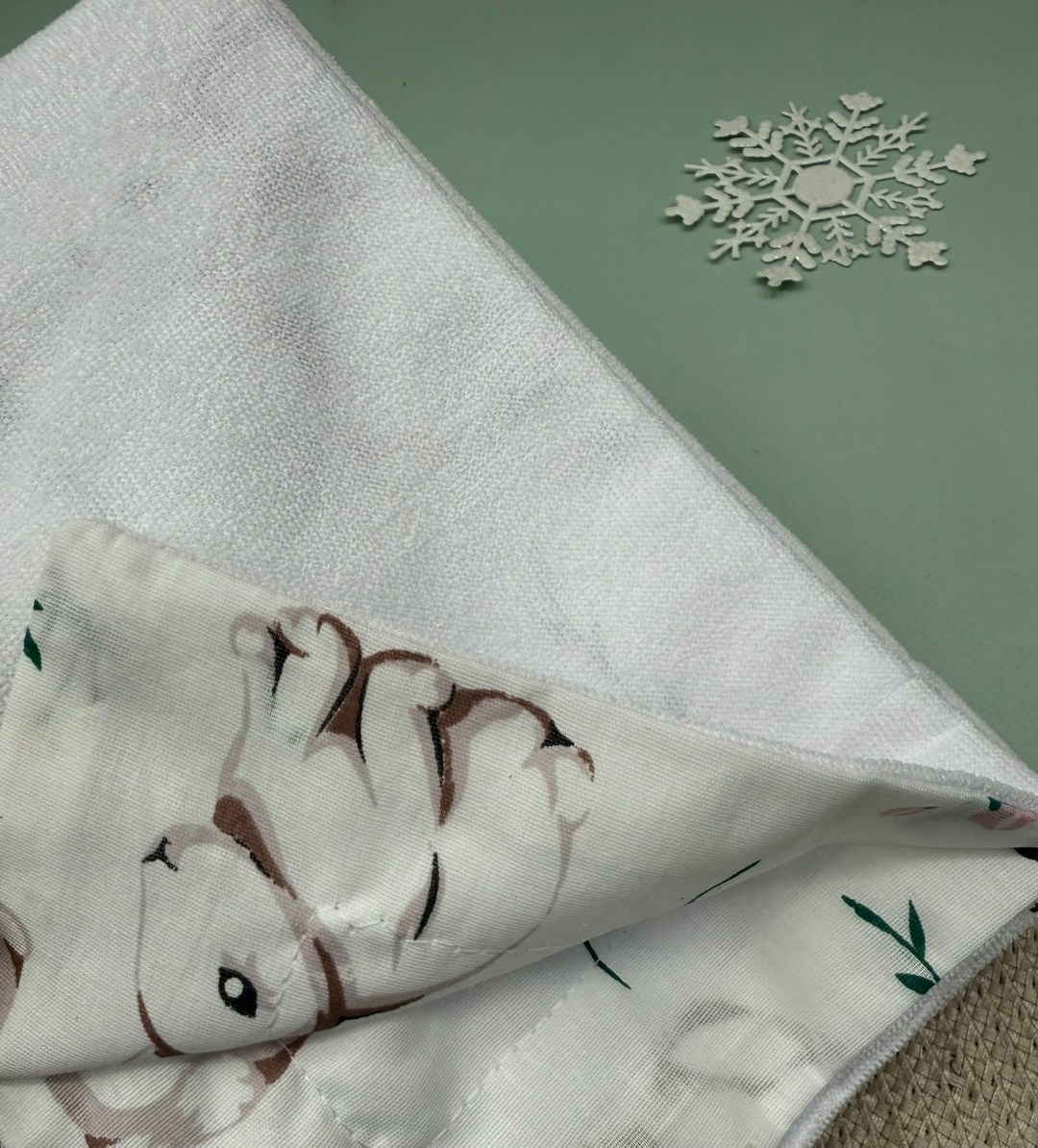 пеленка непромокаемая,пеленка для новорожденного,новогодние салфетки,набор новогодних салфеток,пеленка непромокаемая детская