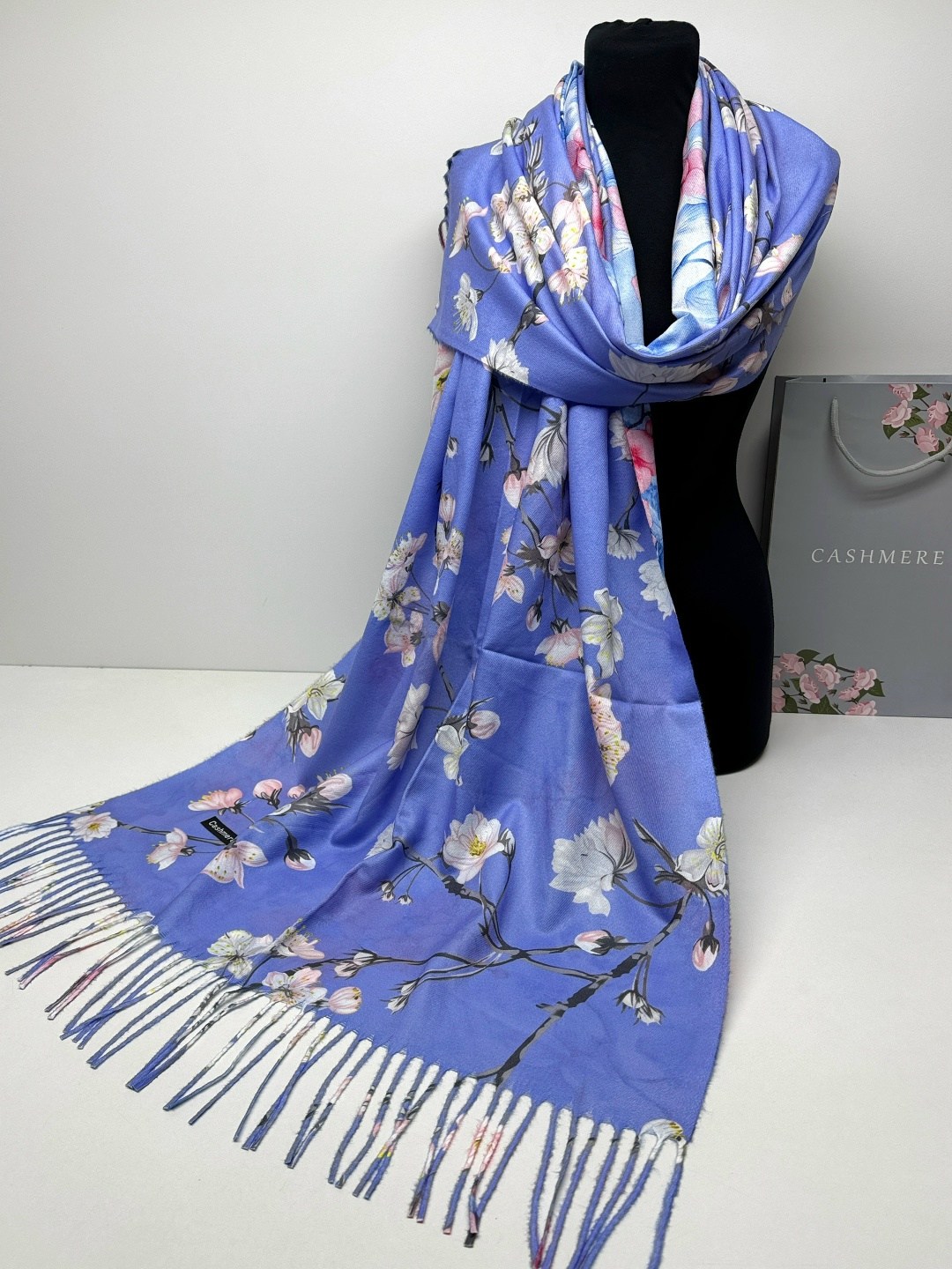 палантин кашемировый двусторонний шарф,палантин кашемировый двусторонний,палантин женский,шарфы и палантины,платки шарфы палантины