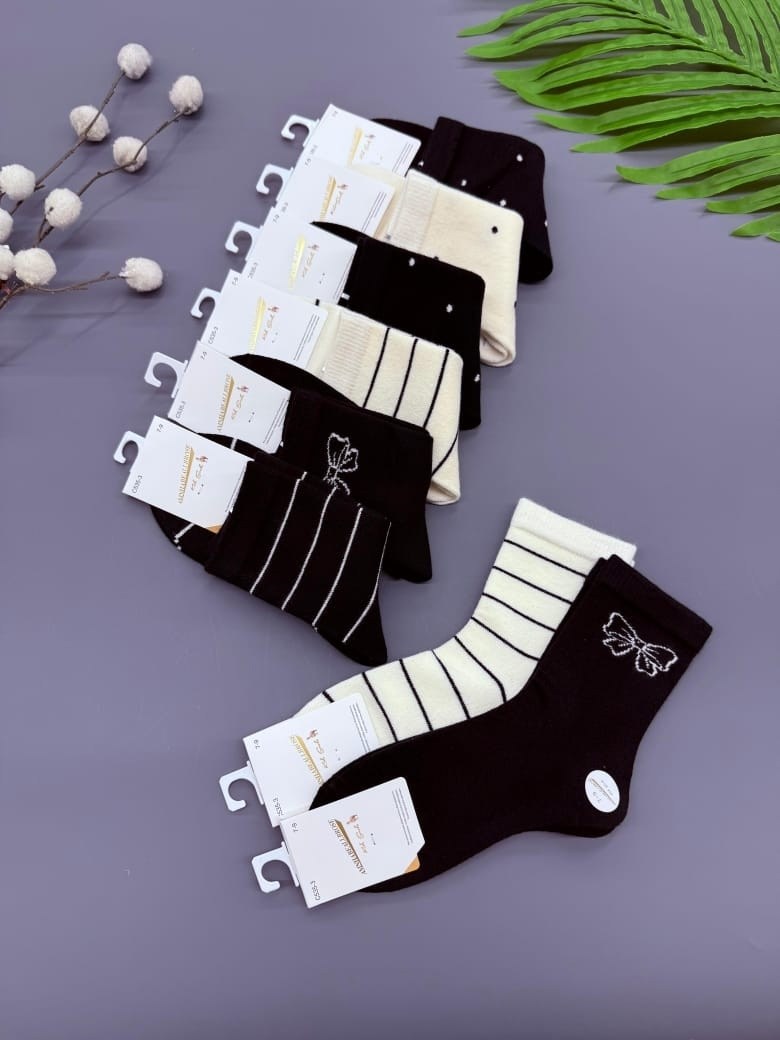 носки женские 10 пар,носки женские 10 пар разного цвета,носки женские,носки,носки туркан женские