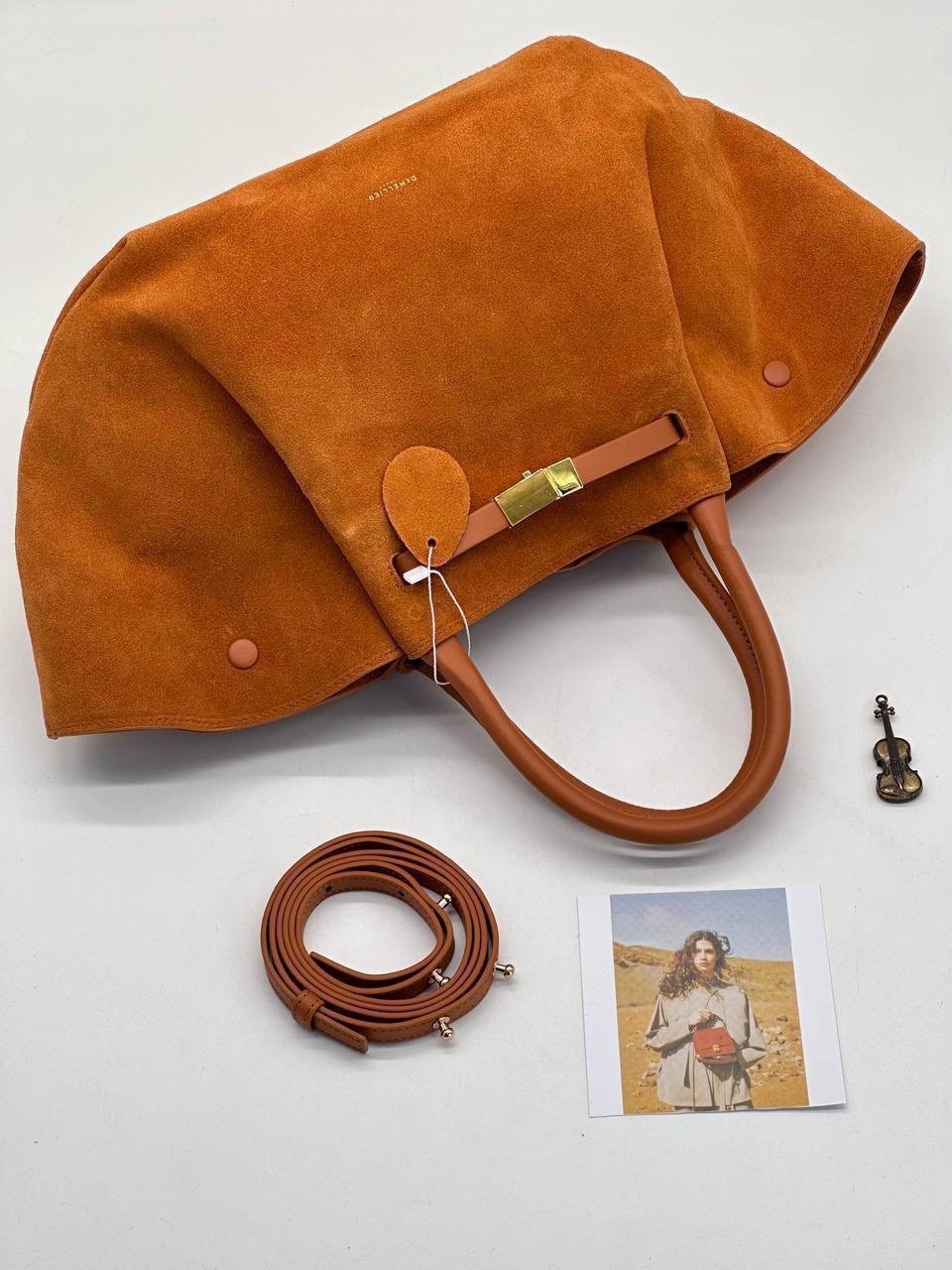 сумка demellier 56-30-34 натуральная замша большой размер,сумка женская demellier натуральная замша рыжая,сумка demellier натуральная замша,сумка demellier из натуральной замши,сумка из натуральной за