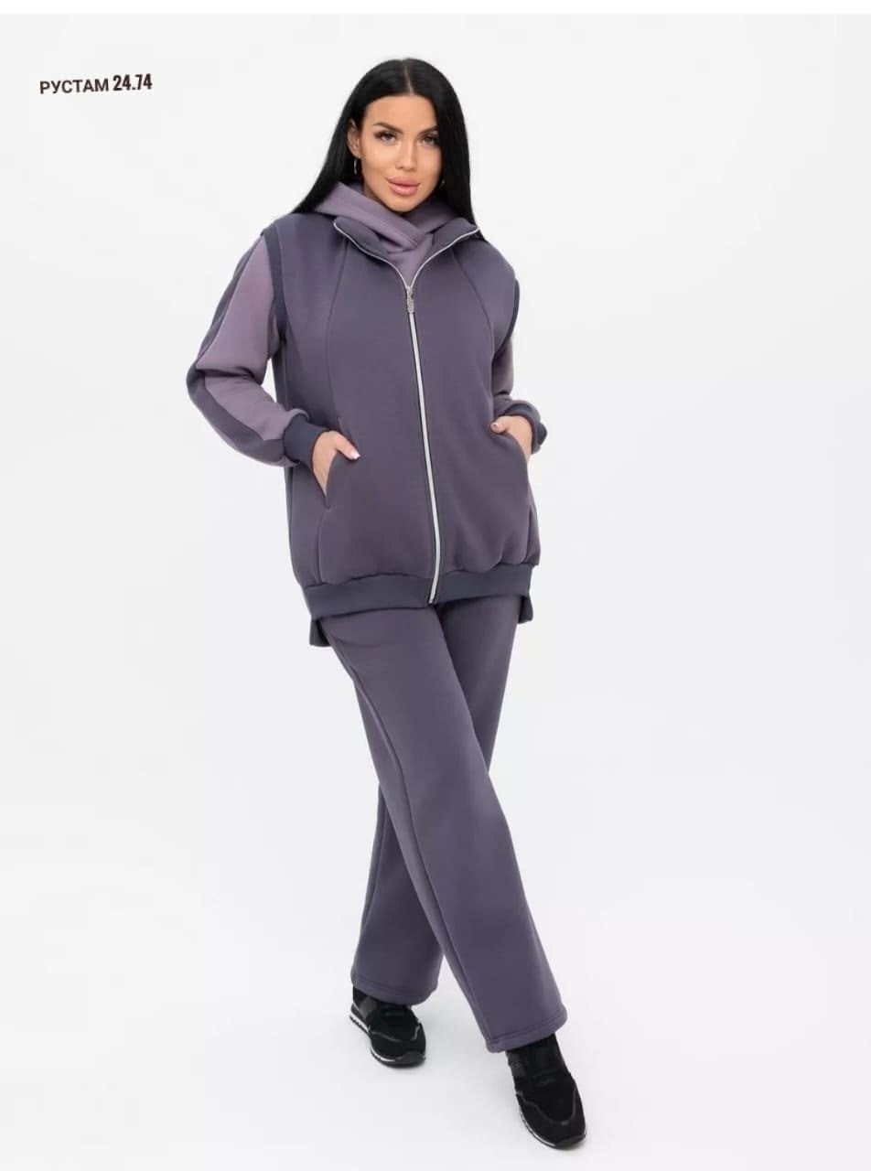 женский костюм с брюками шервуд,костюм турмалин натали,спортивные костюмы,утепленный костюм,женский костюм тройка