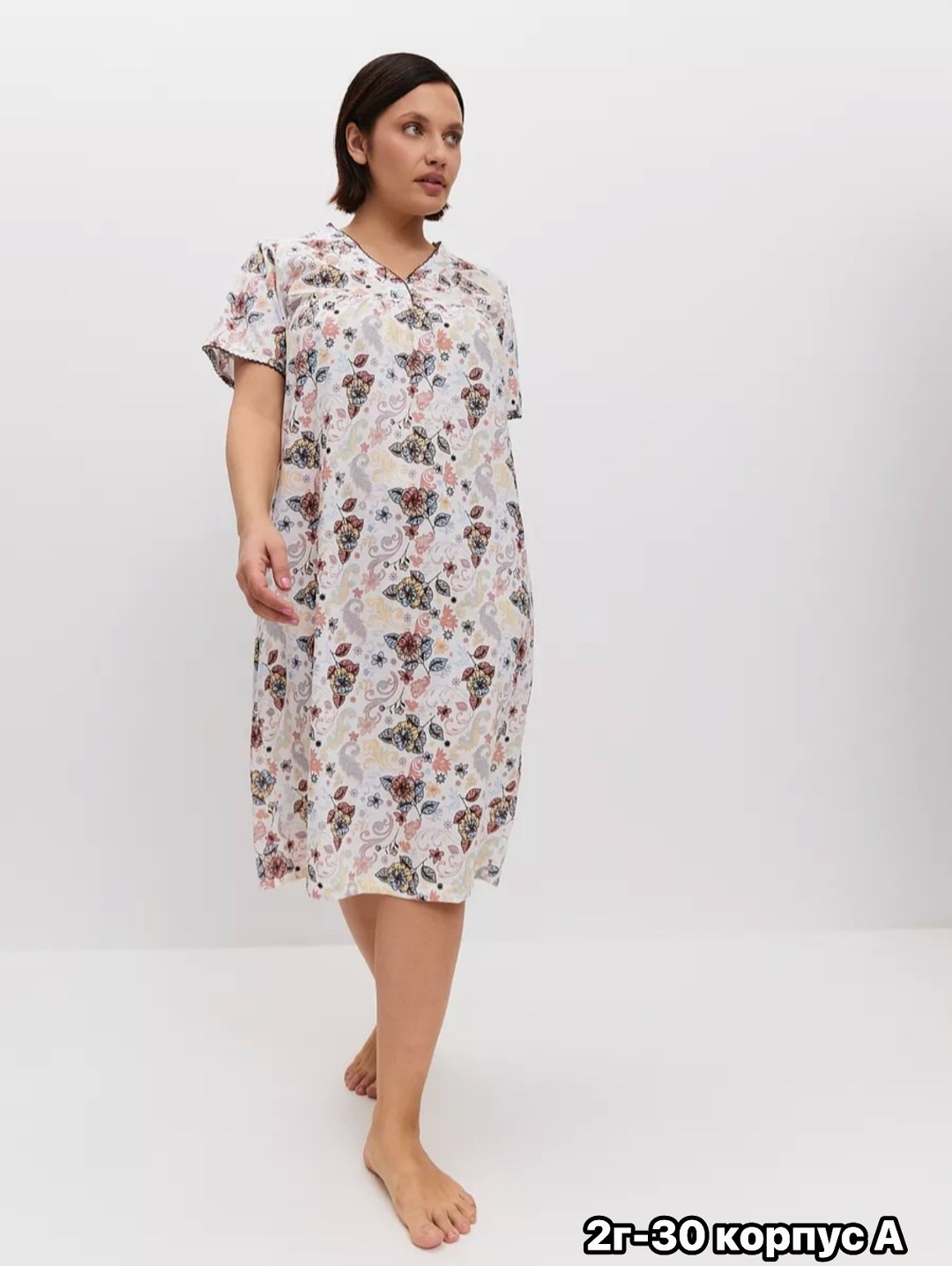 ночная сорочка трикотажная хлопок mironia,ночная сорочка женская,ночные сорочки трикотажные хлопок,ночная сорочка mironia,ночная сорочка