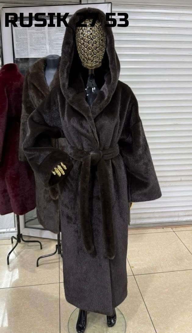 шуба норковая,шуба,шуба эко,шуба с капюшоном эко мех под норку,шуба искусственная lardis