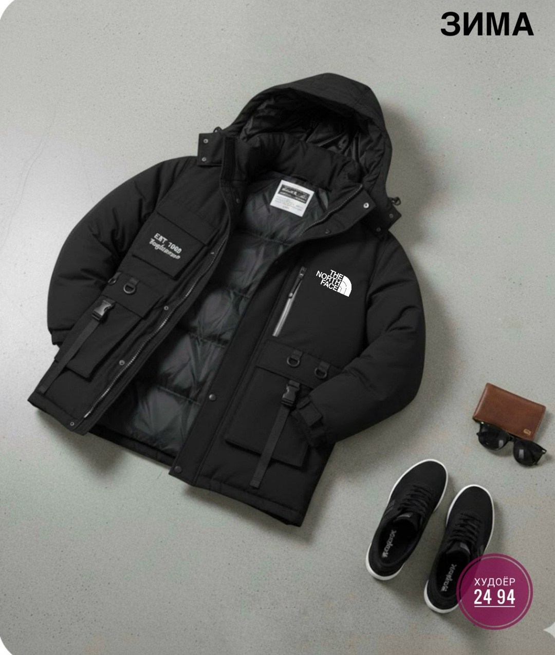 зимняя куртка the north face,пуховик the north face осенне-зимняя мужская ветрозащитная теплая куртка,пуховик мужской the north face,куртка мужская с капюшоном зимняя пуховик the north face,пуховик th