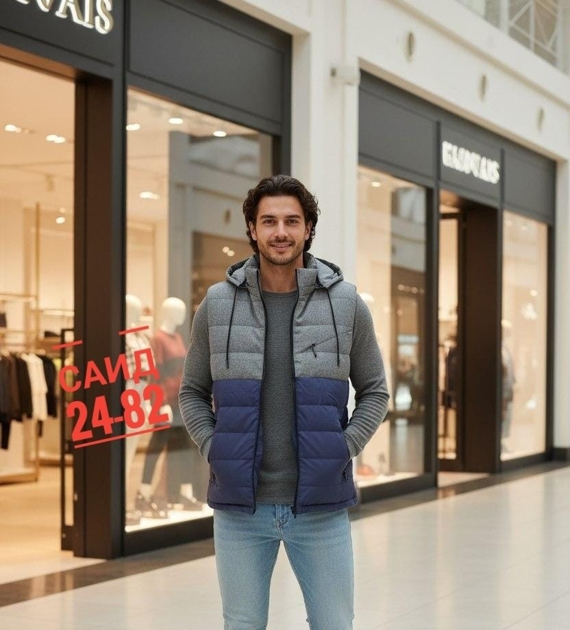 жилет мужской,жилетка утепленная безрукавка с капюшоном,жилетка,жилет демисезонный,мужской жилет с капюшоном